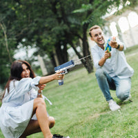 (NET) Glock Pistol Water Gun Electric Shooting Toy Full Automatic Summer Water Beach Toy For Kids Adults