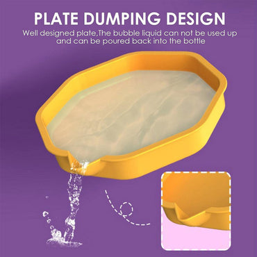 32 Holes Bubble Machine Toy Creative Bubble Maker Multifunctional Bubble Toy