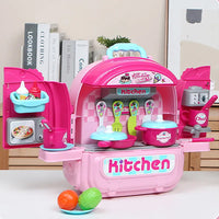 (Net) Multifunctional Play House Backpack - The Ultimate Educational Gift