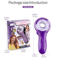Electric Hair Braider Kit - Fashion Salon Pretend Play Toy