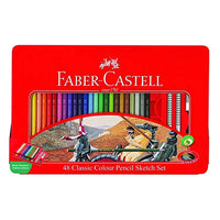(NET) Faber Castell Color Pencils Metl flat bx 48cl
