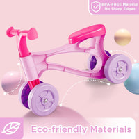 ( Net ) Plastic Baby Learning Bike Balance Car 4 Wheel