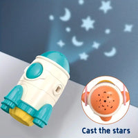 Trace & Draw Art LED Projector Drawing Board - Pink Kids Rocket Painting Table