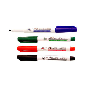 (NET) Faber Castell  Whiteboard marker rnd. M-tip black bx/1