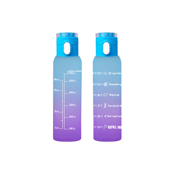 Herevin Double Painted Sports Bottle -Blue/ 750ml (Net)