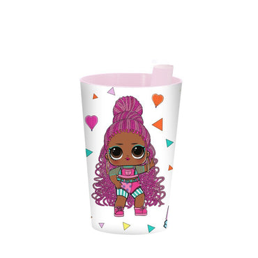 (Net) Herevin Licensed PP Tumbler with Straw - LOL -Splatters