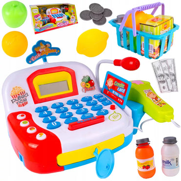 (Net)Cash Register With Accessories And Sound Dromader