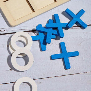 Wooden Tic Tac Toe: The Brain-Boosting Board Game for Kids