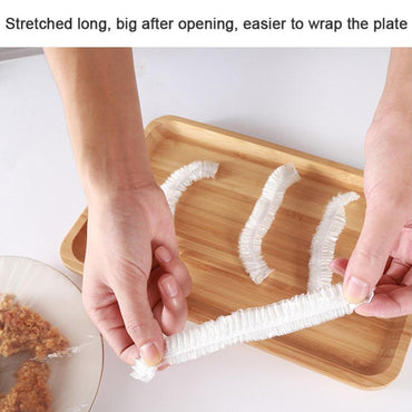 50pcs Disposable Food Bowl Cover Bag Storage Bag Dust Fresh Keeping Bags Kitchen Food Multifunctional Use 60 x 70 cm