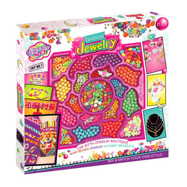 Alphabetic Bracelets DIY Jewelry Kit for Toddlers - Unlock the World of Fashion Fun