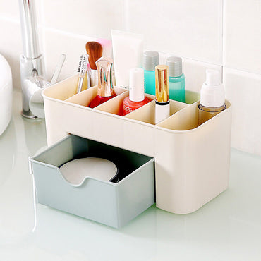 Portable Makeup Organizer Storage Box