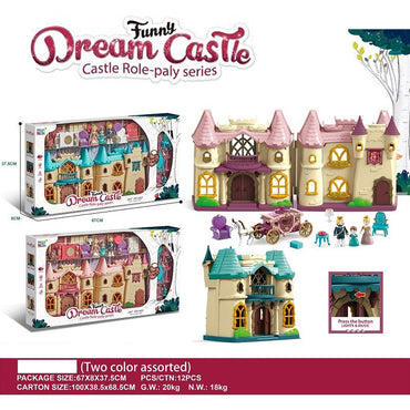 Princess Carriage Toy Set with Horse - Magical Play for Girls