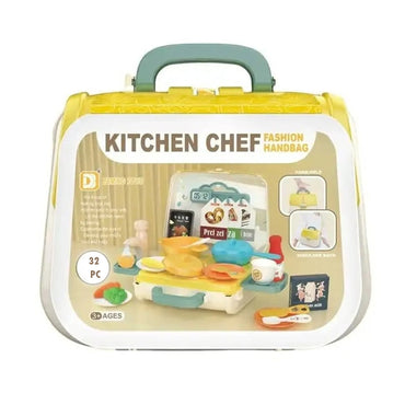 Playset Suitcase Kitchen Chef