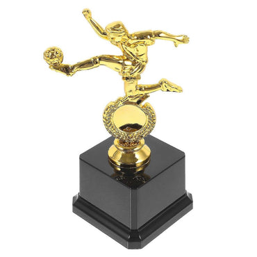 Gold Delicate Athlete Trophy Soccer