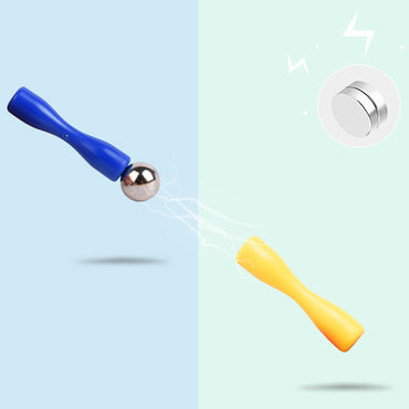 Magnet Stick and Balls construction Magnetic Bars Metal Balls Satisfaction Extreme Pressure Relief Magnetic Games 128 pcs