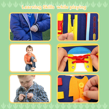 (Net) Sensory Activity Book Fish Design Busy Board