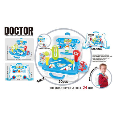 (Net) Kids Mini Plastic Pretend Operating Table Doctor Toy Set / 3110A
