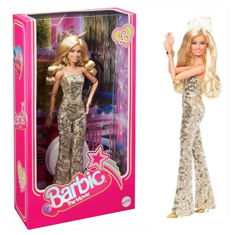 Barbie Movie Collectible Doll - Margot Robbie in Golden Outfit Barbie Movie Collectible Doll - Margot Robbie in Golden Outfit