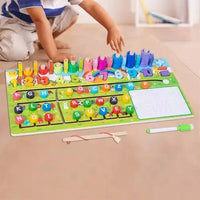 Farm Logarithmic Board With Maze Wooden