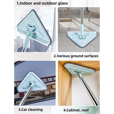 (Net) 360 Degree Rotating Wall Cleaning Mop