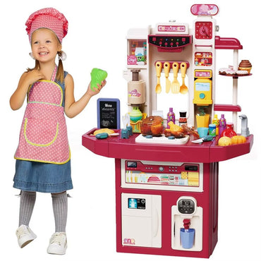 (Net)Play Food Kitchen Toy With Cooking Stove Steam