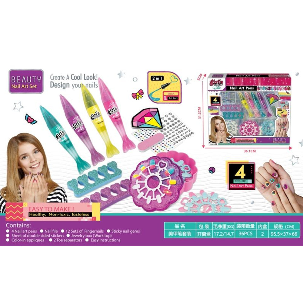 Colorful and Creative Nail Polish Crafts for Kids