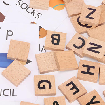 Wooden Word Blocks - A Fun Path to Early Learning / KL1916