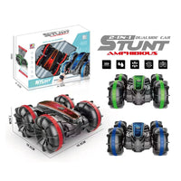 2.4GHz Double Side Racing RC Car - 360° Rotation & Water Road Mode