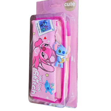 Stitch Pencil Case With Keychain / 2538 / 925386