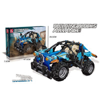 "391-Piece Pull Back Technic Frontrunner-1 Off Road Vehicle Building Block Set