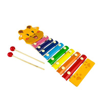 Toy Xylophone 8 Tones With Animal Figures