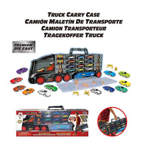 ( NET) Premium Die-Cast Big Truck Transporter with 42 Cars