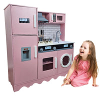 (Net) Wooden Play Kitchen for Kids
