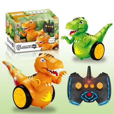 Electric Remote Control Stunt Tyrannosaurus Robot Toy