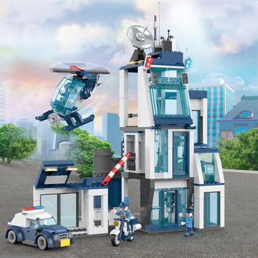 ( NET) Police City Building Blocks Set