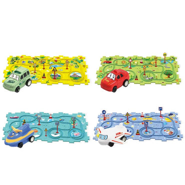 Car Adventure Space Mat Track Playset