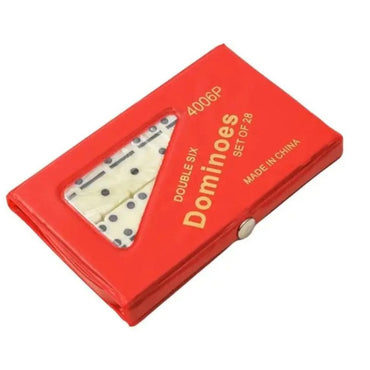 (Net) Dominoes Double Six Game Mini Set of 28 Travel Game