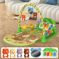 (Net) Bear Baby Play Piano Gym And Toy Mattress