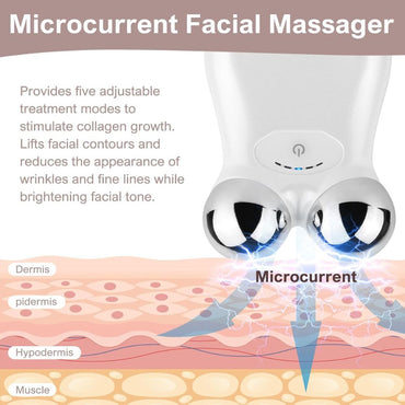 (NET) Facial Massager for Face Lifting and Skin Tightening