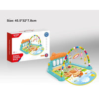( NET) Musical Baby Gym Play Mat - Perfect Infant Fitness Rack