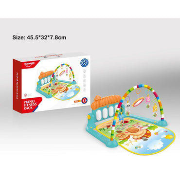 ( NET) Musical Baby Gym Play Mat - Perfect Infant Fitness Rack