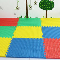 (Net) Eva Foam Interlocking Floor Mats Puzzle 4 Pcs