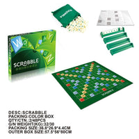 Intelligent Scrabble Tiles Board Game - English Learning Toy