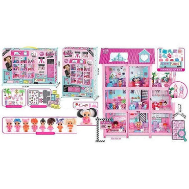 ( Net ) Lol Surprise Ultimate House With 85+ Accessories