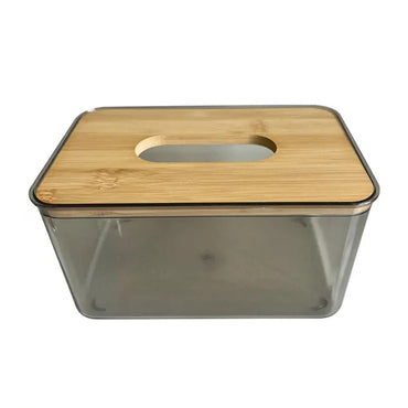 Japanese Style Wooden Lid Napkin Tissue Box - Elevate Your Home Decor with Elegance