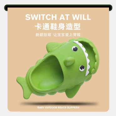 Sweet New Shark Children's Slippers Boys & Girls Non-slip Sandals