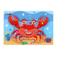 Captivating Wooden Animal and Dinosaur Puzzle Collection