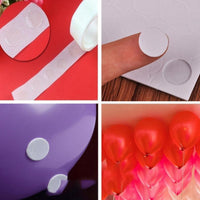Balloons Removable Adhesive Glue 100 Dots