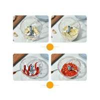 **(NET)** Mini Portable  Electric Garlic Machine Kitchen Meat Chopper Seasoning & Spice for Garlic Vegetables Salad