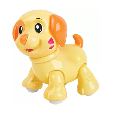 (Net) Interactive Musical LED Dog Toy for Babies - Ages 18 Months and Up